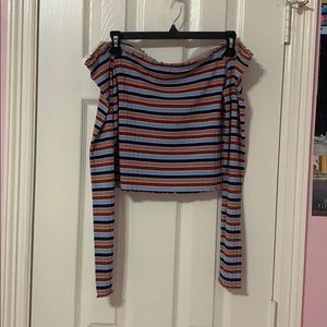 Pacsun lettuce trim crop top